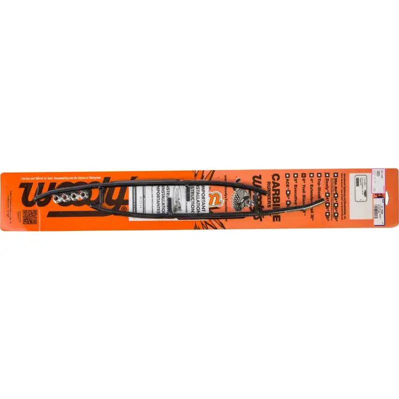 Automotive wiper blade in retail packaging for TLX4-8350 6 inch Carbide Runners featuring round bar runners