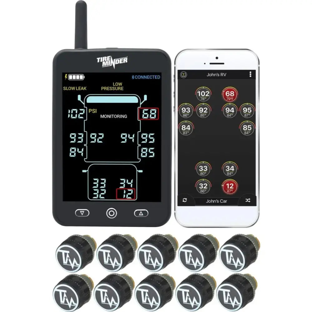 TM22135 Valterra Llc Tireminder A1As With 10 Transmitter - Tire Pressure Monitoring System - TPMS