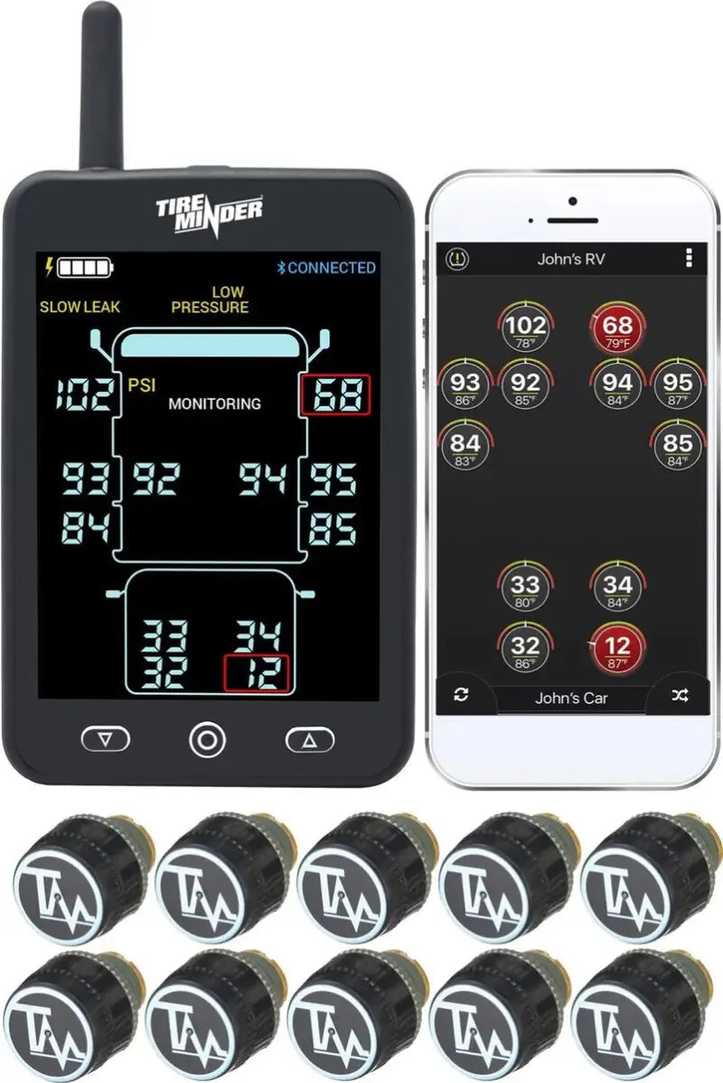 TM22135 Valterra Llc Tireminder A1As With 10 Transmitter - Tire Pressure Monitoring System - TPMS
