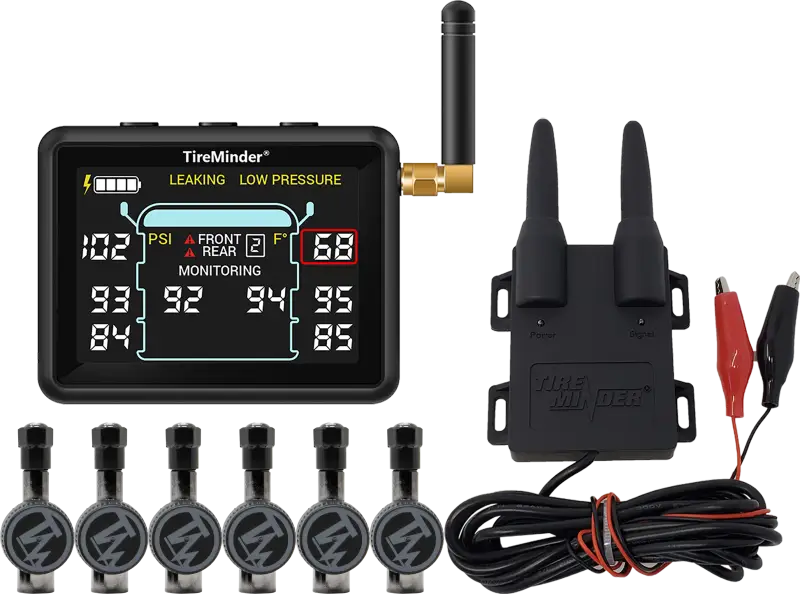 TM22164 Valterra Llc Tireminder I10 with 6 flow-through sensors for optimal tire pressure monitoring, perfect for RV, automotive, powersports, off-road, marine, exterior, truck accessories, interior, truck bed, RV parts, AVADA - Best Sellers
