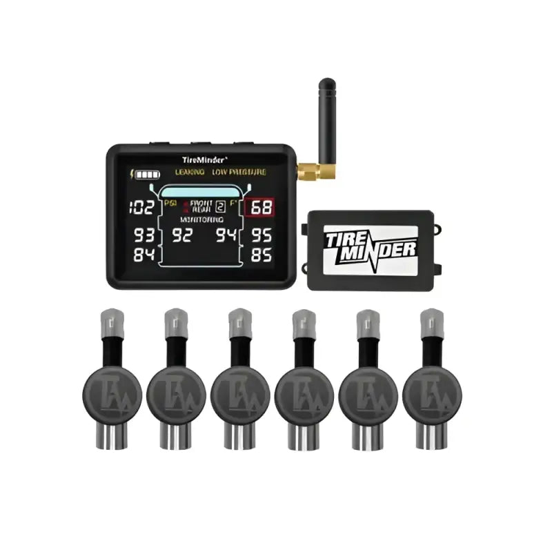 TM22164 Valterra Llc Tireminder I10 with 6 Flow Through tire pressure monitoring system on a digital display with sensors for RV, Automotive, Powersports, off-road, marine, truck accessories, RV parts, AVADA - Best Sellers