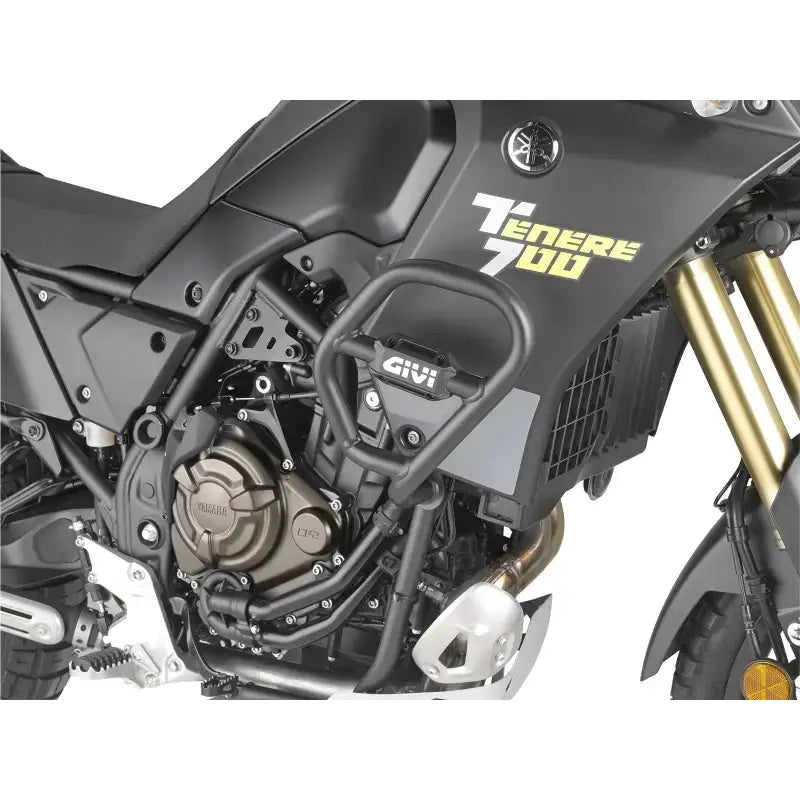 Black motorcycle engine guard for TN2158 Engine, perfect RV parts & accessories style