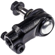 Black metal tie rod end with threaded bolt for Dorman TO36004PR tie rod assembly