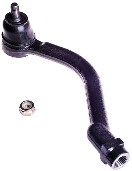 Black metal tie rod end with nut for TO60041 Dorman Outer Tie Rod Replacement