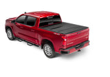 Tonneau Cover Hard Folding; 2 Folds/ 3 Panels; Front Hinge Allows Entire to Flip Up When Folded; Non-Lockable; Black