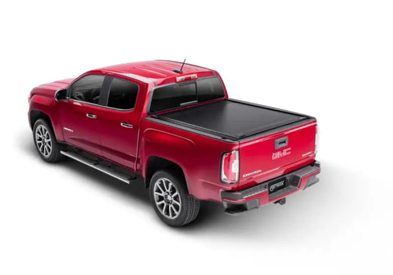 Tonneau Cover Power Retractable; Key Lockable; Black Matte; Polycarbonate; Without Stake Pocket Cutouts - Truck &