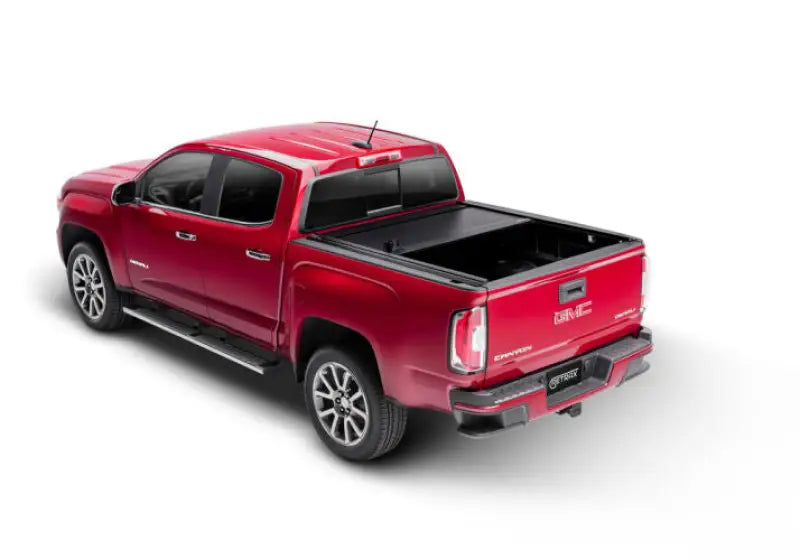 Tonneau Cover Power Retractable; Key Lockable; Black Matte; Polycarbonate; Without Stake Pocket Cutouts - Truck &