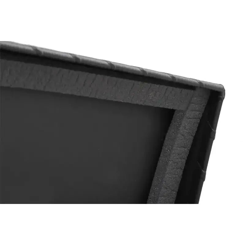 Tool Box Crossover Low Profile; Single Lid; Diamond Tread; Black Textured Powder Coated Aluminum; 69-3/4 Inch Length x
