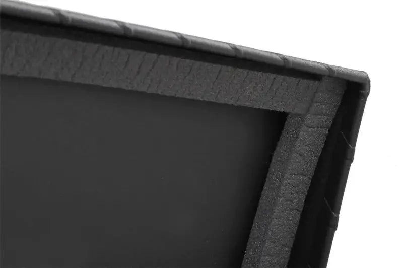 Tool Box Crossover Low Profile; Single Lid; Diamond Tread; Black Textured Powder Coated Aluminum; 69-3/4 Inch Length x