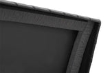 Tool Box Crossover Standard; Gull Wing; Diamond Tread; Black Textured Powder Coated Aluminum; 69-3/4 Inch Length x 20