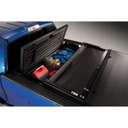 Tool Box Single Lid; Black; Plastic; 22 Inch Width x 55 Length 15 Height; Requires Additional Clamp/Hardware Kit