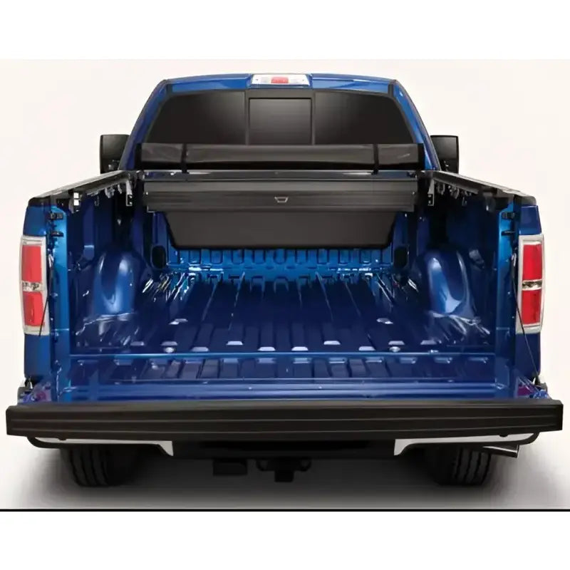 Tool Box Single Lid; Black; Plastic; 22 Inch Width x 55 Length 15 Height; Requires Additional Clamp/Hardware Kit