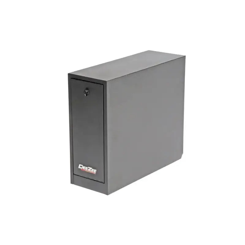 Tool Box Wheel Well With 5 Drawers; Smooth; Black Powder Coated Steel; 20.5 Inch Length x 8.5 Width 18.88 Height; 1.9