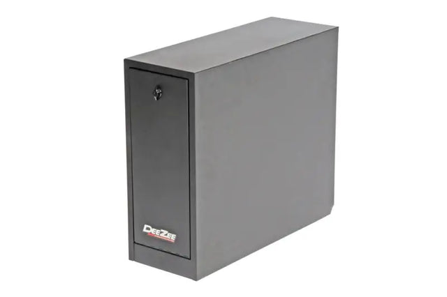Tool Box Wheel Well With 5 Drawers; Smooth; Black Powder Coated Steel; 20.5 Inch Length x 8.5 Width 18.88 Height; 1.9