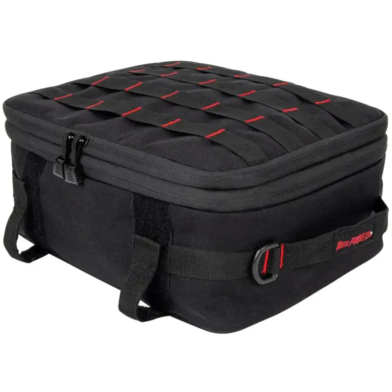 MOTO POCKETS Top Box Bag Black 12"X10"X4.5"