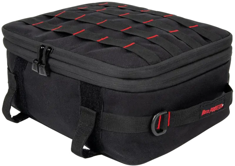 MOTO POCKETS Top Box Bag Black 12"X10"X4.5"