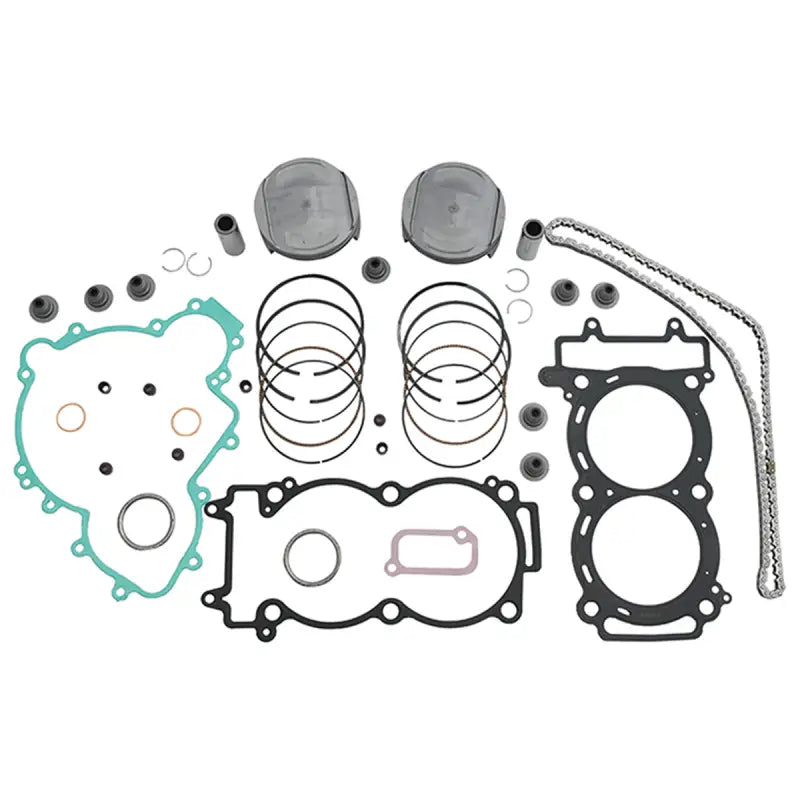 Engine rebuild kit with pistons, gaskets, timing chain for RV parts & accessories