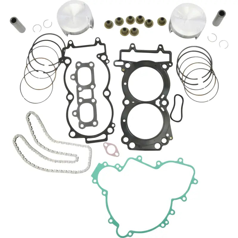 VERTEX Top End Kit Forged 92.95/Std 9.0:1 Pol for Powersports