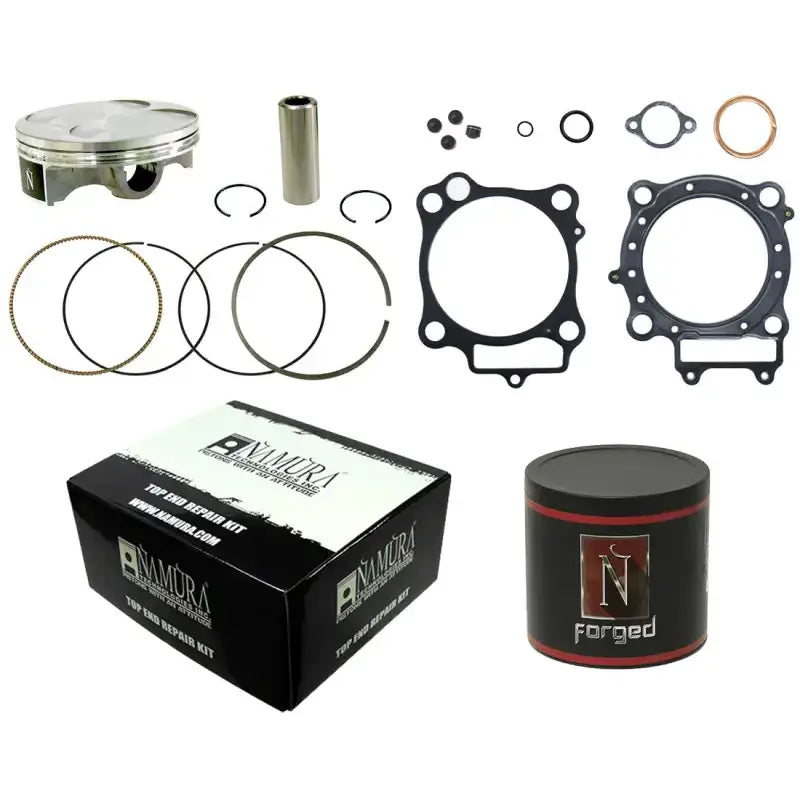 NAMURA Top End Kit Forged Nikasil Cyl 95.98/+0.01 11:1 Hon for Powersports