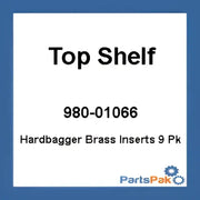 Top Shelf HDF-BRI-09 Hardbagger Brass Inserts 9/Pk - Fairing