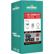 Top Speed Oil Change Kit 1.04l 10w/30 Hon - MOTOREX