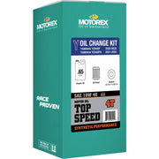 Top Speed Oil Change Kit 0.65l 10w/40 Yam - MOTOREX