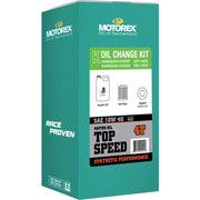 Top Speed Oil Change Kit 0.80l 10w/40 Kaw - MOTOREX