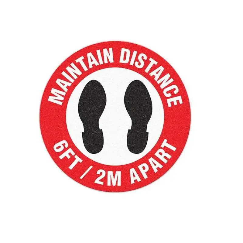 FS1045V Social Distancing Sign by Top Tape