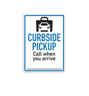 SS5092V Curbside Pick Up Sign