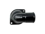 Torque Solution 02-14 Subaru WRX / 04-21 STI Billet Thermostat Housing - Black Anodized - Oils & Oil Filters