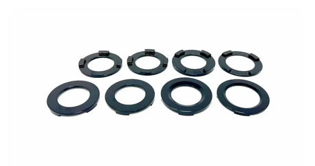 Torque Solution 08-14 Subaru WRX STI Billet Aluminum Rear Subframe Lockdown - Black - Suspension