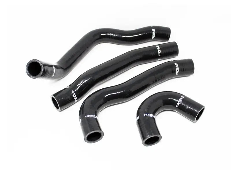 Torque Solution Torque Solution 08-15 Mitsubishi Evolution X Silicone Radiator Hose Kit - Black