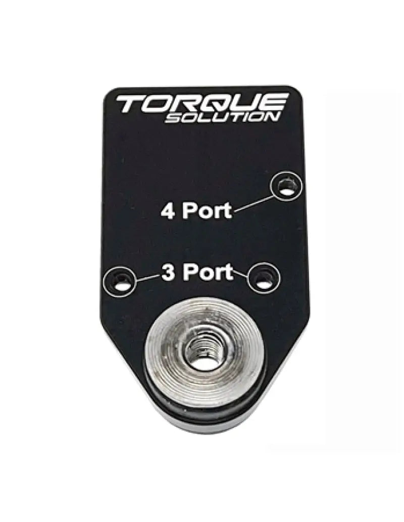 Torque Solution Billet MAC Valve Mount Bracket - For 3/4 Port Solenoid Valves - Truck & Automotive