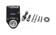 Torque Solution Billet MAC Valve Mount Bracket - For 3/4 Port Solenoid Valves - Truck & Automotive