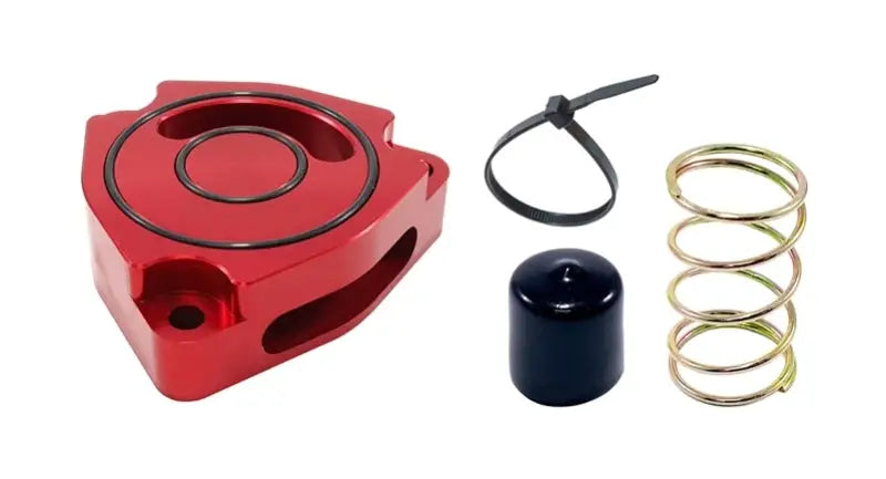 Torque Solution Blow Off BOV Sound Plate (Red) 14 + Kia Forte Koup Turbo - Truck & Automotive
