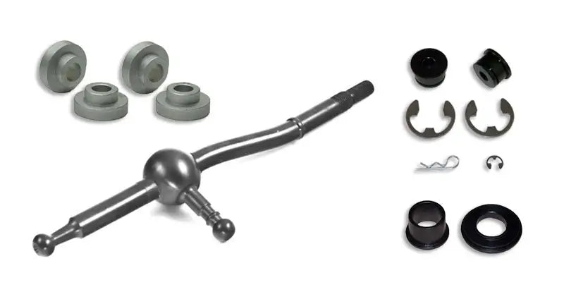 Torque Solution Short Shifter/Base/Shifter Cable/Gate Selector Bushing Combo: Mitsubishi Evo X 08-09 - Truck &
