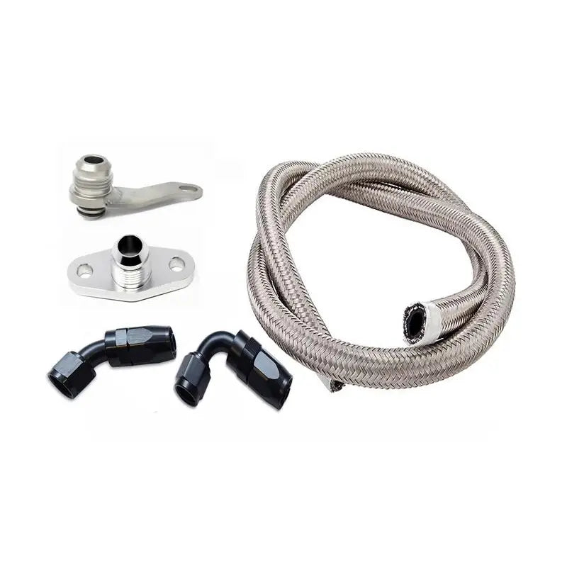 Torque Solution TS-SU-486K-G Torque Solution Subaru EJ w/ Garrett GT/GTX -10AN Turbo Oil Return Line Kit