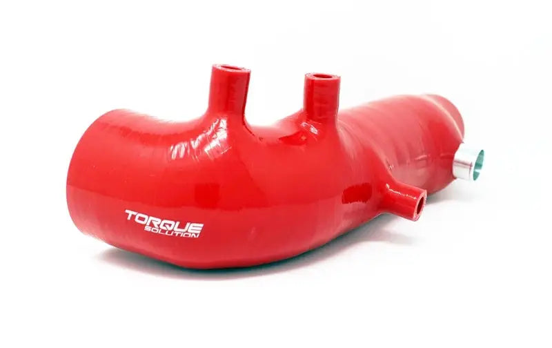 Torque Solution Torque Solution Turbo Inlet Hose Black: 02-07 Subaru WRX/04-18 STI/05-09 Legacy GT/04-13 FTX - Red