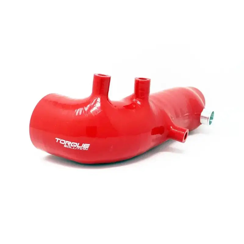 Torque Solution Torque Solution Turbo Inlet Hose Black: 02-07 Subaru WRX/04-18 STI/05-09 Legacy GT/04-13 FTX - Red