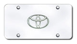 TOY.CC Auto Gold Toyota Logo Chr/Chr Plt