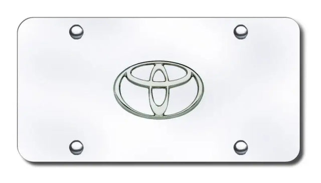 TOY.CC Auto Gold Toyota Logo Chr/Chr Plt