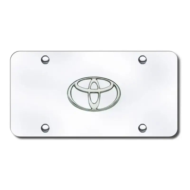 TOY.CC Auto Gold Toyota Logo Chr/Chr Plt