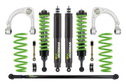 Ironman 4x4 Foam Cell Pro kit with green coils, black shocks, silver arms