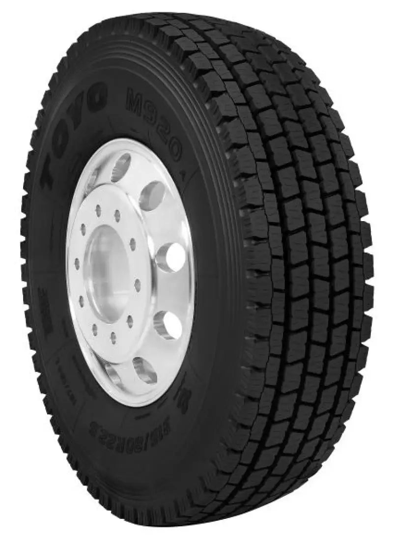 Truck tire with silver rim for toyo m920 RV parts & accessories with enhanced traction