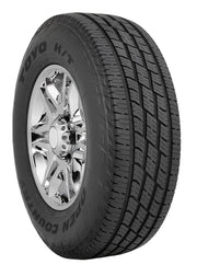 Truck tire with deep tread from Toyo Open Country H/T II for off-road fun