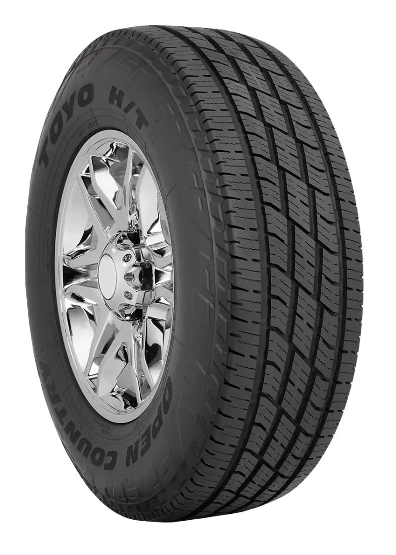 Truck tire with deep tread from Toyo Open Country H/T II for off-road fun
