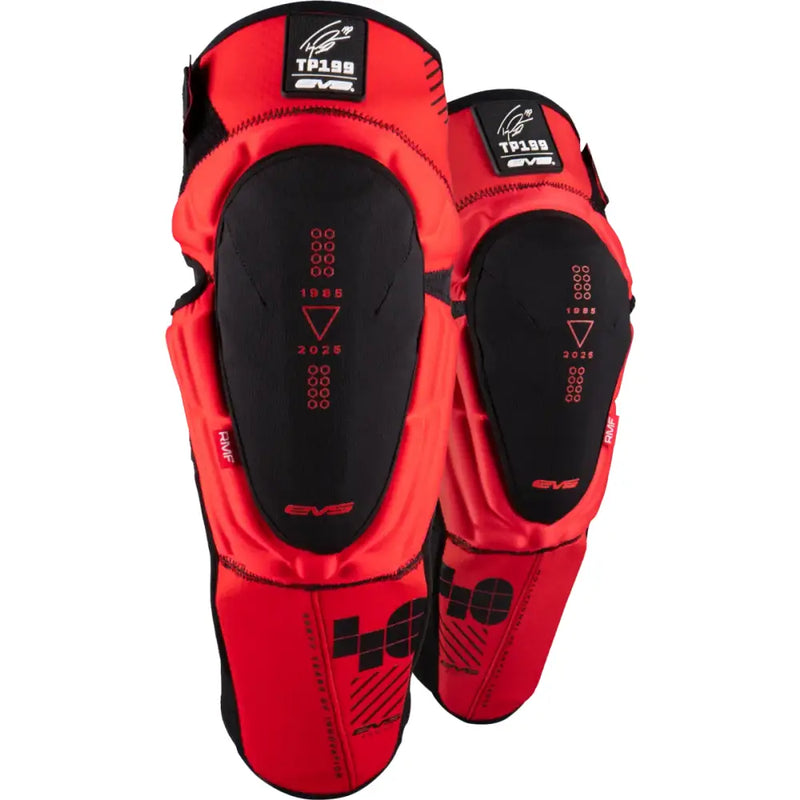 Tp199 Knee/Shin Guard Pair Le 40th Anniv Red Sm/Md - EVS
