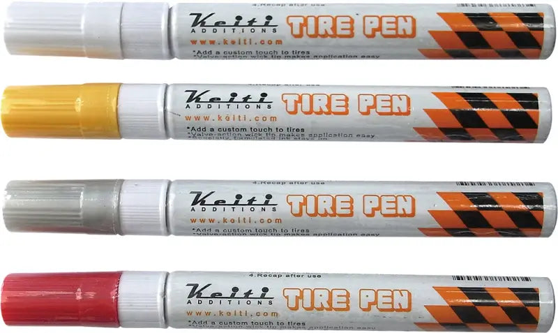 KEITI Tire Pen White for Powersports