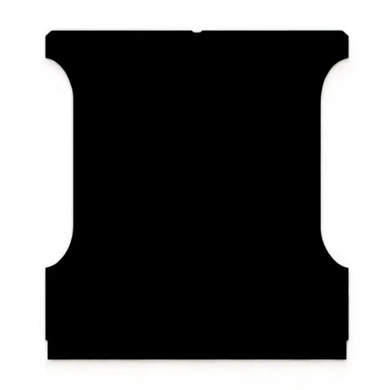 Black trunk liner.