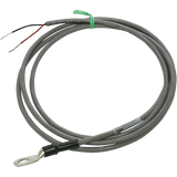 Gray cable with exposed wires and terminal lug for TR3K Maretron Ring bolt temp probe